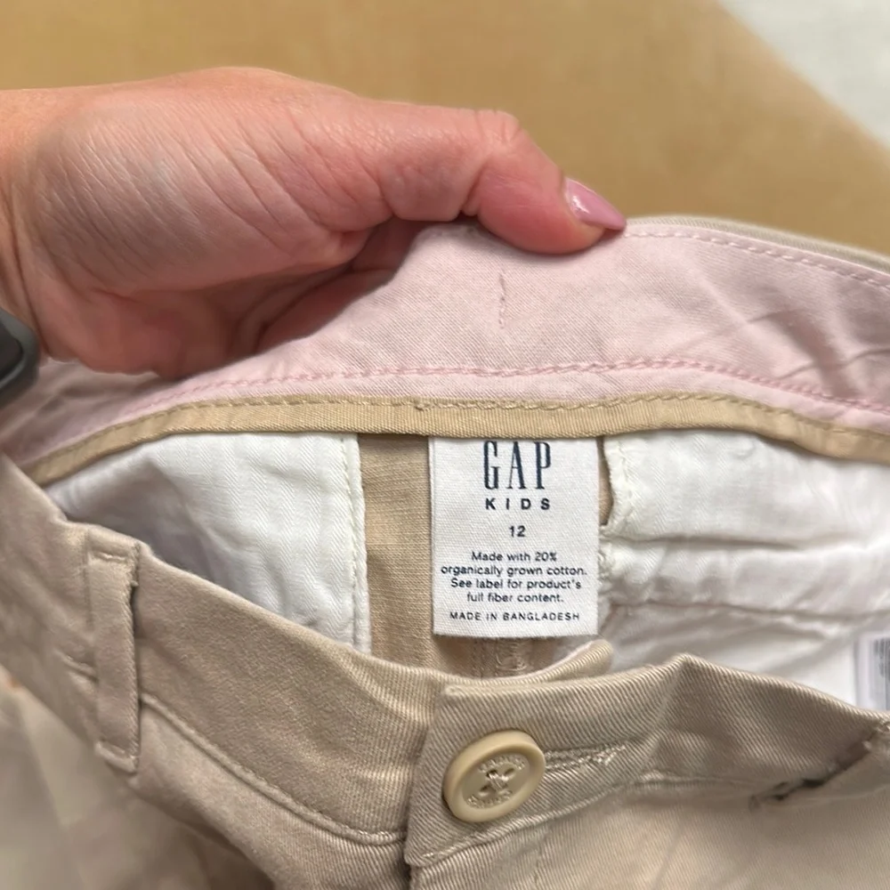 Gap girls uniform  Tan Pants